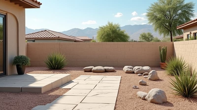 Paredes de bloques en Las Vegas: qué funciona y tu HOA