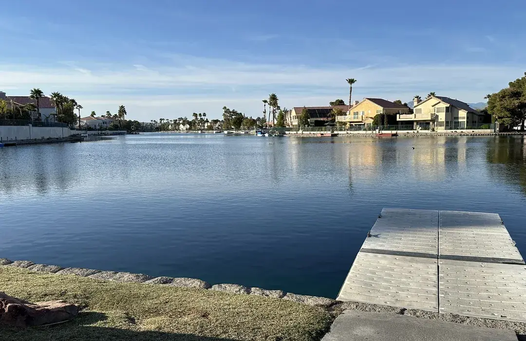 Desert Shores lakeside community in Las Vegas