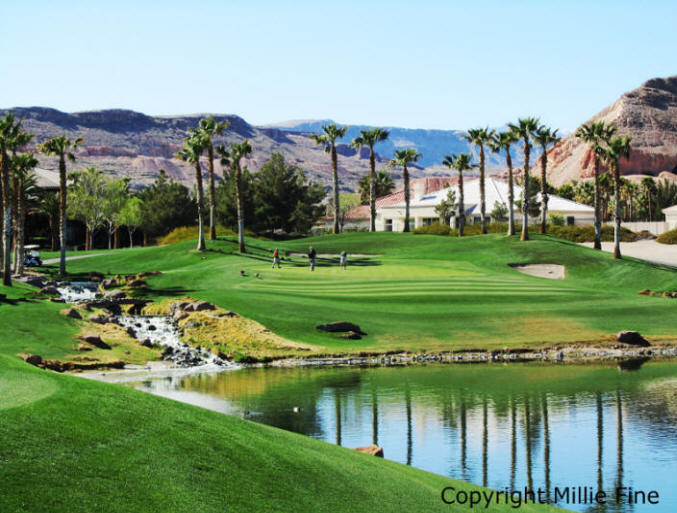 Rhodes Ranch golf community in Las Vegas